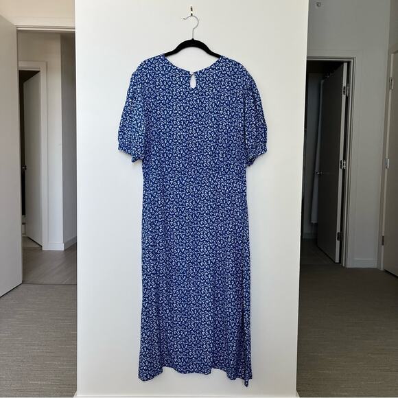 Faithfull The Brand SAMIRAH MIDI DRESS IN MADDY FLORAL PRINT Size 14 - Picture 3 of 4